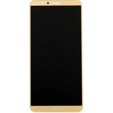 Huawei Honor Uyumlu 7x LCD Ekran Gold Çıtasız