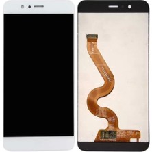 Huawei Uyumlu Nova 2 Plus LCD Ekran Beyaz Çıtasız