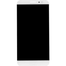 Huawei Uyumlu Nova Plus LCD Ekran Beyaz Çıtasız
