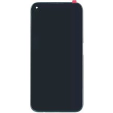 Huawei Uyumlu P40 Lite E LCD Ekran Mavi Çıtalı Servis