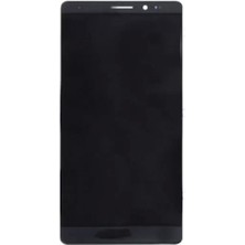 Huawei Uyumlu Mate 8 LCD Ekran Siyah Çıtasız