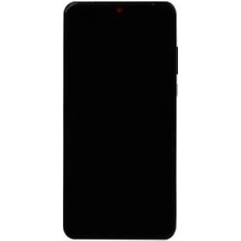 Huawei Uyumlu P30 Lite LCD Ekran Siyah Çıtalı 48MP