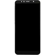 Huawei Uyumlu Y6 2018 LCD Ekran Siyah Çıtasız