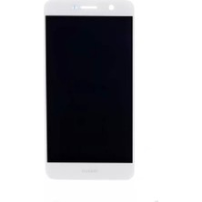 Huawei Uyumlu Y6 Pro LCD Ekran Beyaz Çıtasız