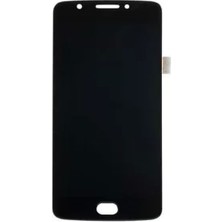 Motorola Uyumlu Moto E4 LCD Ekran Siyah Çıtasız