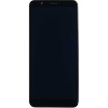 Huawei Uyumlu P Smart LCD Ekran Siyah Çıtalı