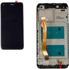Huawei Uyumlu P9 Lite Mini LCD Ekran Siyah Çıtalı