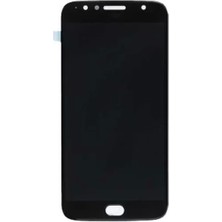 Motorola Uyumlu Moto G5 Plus LCD Ekran Siyah Çıtasız