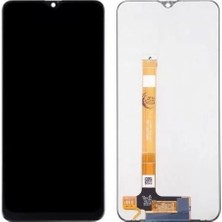 Oppo Uyumlu Reno F11 LCD Ekran Siyah Çıtasız