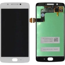 Motorola Uyumlu XT1676 Moto G5 LCD Ekran Gold Çıtasız