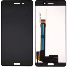 Nokia Uyumlu 6 LCD Ekran Siyah Çıtasız