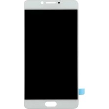 Samsung Uyumlu Galaxy C7 Pro C7010 LCD Ekran Beyaz OLED