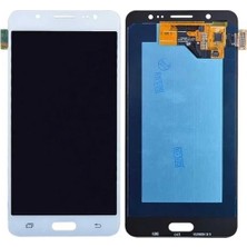 Samsung Uyumlu Galaxy J510 LCD Ekran Beyaz OLED