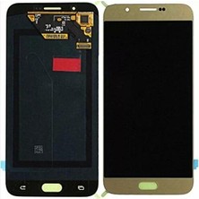 Samsung Uyumlu Galaxy A8 A800 LCD Ekran Gold OLED