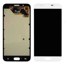 Samsung Uyumlu Galaxy A8 A800 LCD Ekran Beyaz OLED