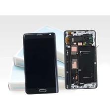 Samsung Uyumlu Galaxy Note 4 Edge N915 LCD Ekran Siyah Servis GH97-16636A