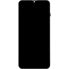 Samsung Uyumlu Galaxy M30 M305 LCD Ekran Siyah OLED Çıtasız
