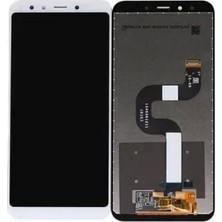 Xiaomi Uyumlu Redmi 6x LCD Ekran Beyaz Çıtasız