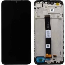 Xiaomi Uyumlu Redmi 9c LCD Ekran Siyah Çıtalı