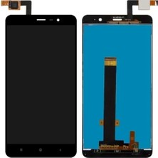 Xiaomi Uyumlu Redmi Note 3 LCD Ekran Siyah Çıtasız
