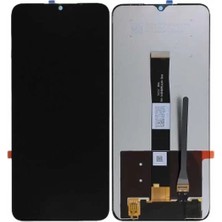 Xiaomi Uyumlu Redmi 9c LCD Ekran Siyah Çıtasız