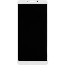 Xiaomi Uyumlu Redmi 6 LCD Ekran Beyaz Çıtasız