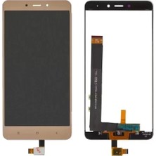 Xiaomi Uyumlu Redmi Note 4 LCD Ekran Gold Çıtasız