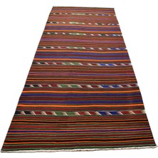 Yeni El Dokuma Seçkin Yekpare Yörük Yün Kilim 6293