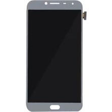 Samsung Uyumlu Galaxy J4 J400 LCD Ekran Silver OLED