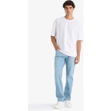 DeFacto Sergio Regular Fit Normal Kalıp Normal Bel Boru Paça Jean Pantolon F2979AX25AU