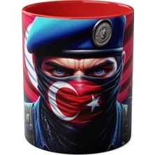 Dublemetre Mavi Bereliler Baskılı Kupa