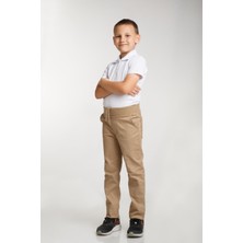 Ende Store Ribana Bel Canvas Okul Pantolonu Likralı