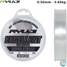 Ryuji Excellent Mono Misina 0.30MM 5.65KG 300MT Şeffaf