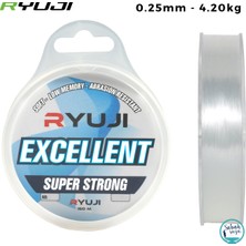Ryuji Excellent Mono Misina 0.25MM 4.20KG 150MT Şeffaf