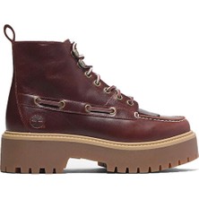Timberland Stone Street Mid Lace Up Boot Kadın Günlük Bot TB0A27YZEIW1 Kırmızı