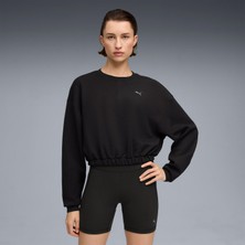 Puma Cloudspun Crew Kadın Siyah Sweatshirt.01