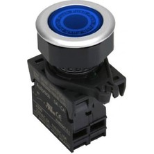 Autonics S3PF-P3BALM ,KONTAK-1A MAVI-24V Yaylı M30 Buton