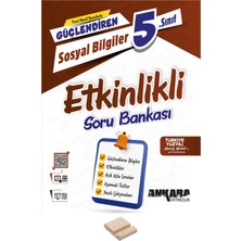 Ankara Yayıncılık 5.sınıf Güçlendiren Sosyal Bilgiler Etkinlikli Soru Bankası ve Telefon Standı