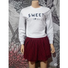 Some Lowe Kızçocuk Etekli Takım  Pamuk Alt Üst