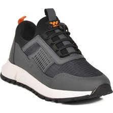 Füme Kilit Bağcıklı Hafif Unisex Spor Ayakkabı Nans 6006 G