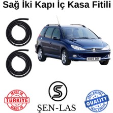 Peugeot 206 Station Wagon Şen-Las Sağ Ön ve Arka Fitili ŞL14109