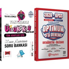 Taktiklerle Üslü Köklü Sayılar Konu Anlatımlı Soru Bankası Ilyas Güneş - Optimum 5 Deneme