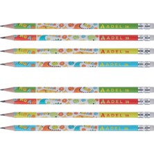 Adel Dino Silgili Kurşun Kalem 2b 8 Adet