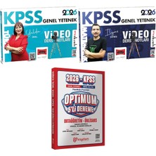 2026 Kpss Türkçe Matematik Video Ders Notları - Optimum 5 Deneme