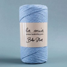 La Mia Boho Slim Açık Mavi El Örgü İpi -L069 - 34204