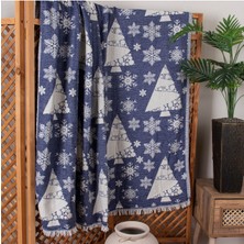 4 Kat Müslin Pike Tek Kişilik %100 Pamuklu Jakarlı Yatak Örtüsü Tv Battaniyesi 140X200