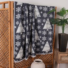 4 Kat Müslin Pike Tek Kişilik %100 Pamuklu Jakarlı Yatak Örtüsü Tv Battaniyesi 140X200