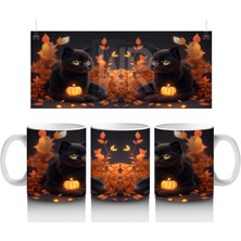 Büyülü Kazan ve Kara Kedi – Hediyelik Kahve Kupası