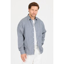 Er Moda Erkek Çizgili Gömlek