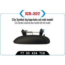 KR-207 - Kapı Açma Kolu Dış Sol Ön Arka Clıo Symbol Megane Logan